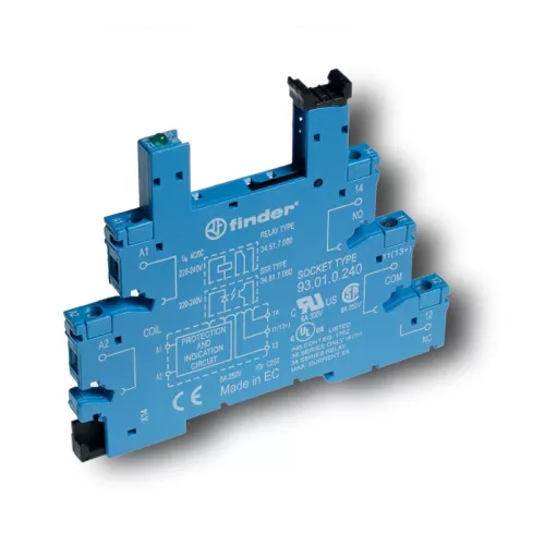 RELÉFOGLALAT FINDER 93010024!! 24V