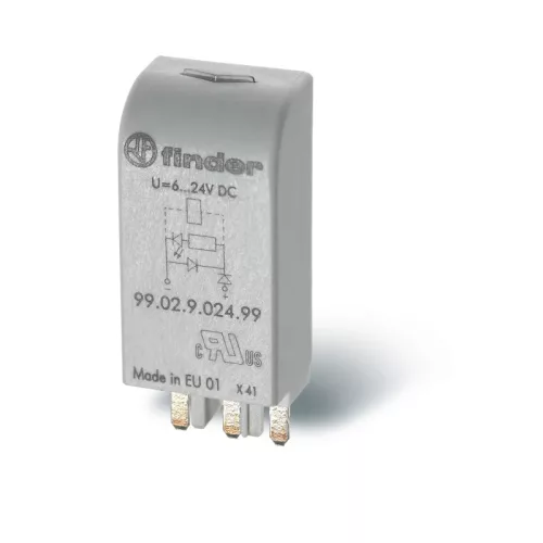 FINDER EMC-MODUL LED+DIÓDA 24V/DC