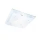 MENNYEZETI LP. 2*60W E27 NÉGYZET@