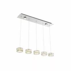 AMUR függ.LED 48W kr/kristály@