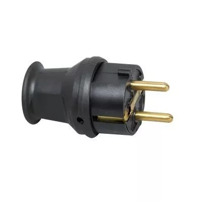 KOPP GUMI DUGVILLA FEKETE IP44