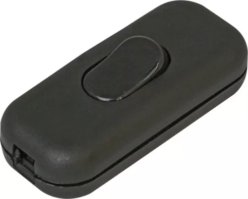 KOPP 1pol(2A) FEKETE ZSINÓRKAPCSOLÓ