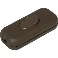 KOPP 1pol(2A) BARNA ZSINÓRKAPCSOLÓ