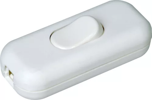 KOPP 1pol(2A) FEHÉR   ZSINÓRKAPCSOLÓ