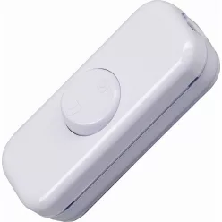 KOPP ZSINÓRKAPCS.2-pol FEHÉR