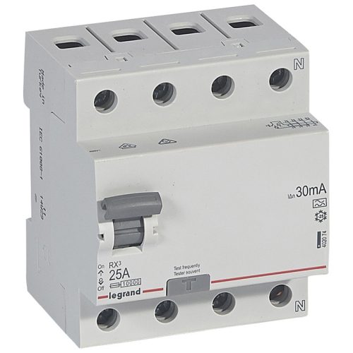 RX3 ÁRAMVÉDO  25A  4P   30mA "A"*