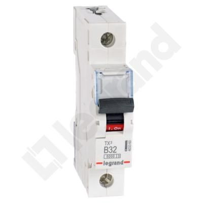 TX3 1P B 32A KISMEGSZAKÍTÓ 6kA BIC
