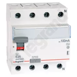 ÁRAMVÉDŐ  63A  4P 100mA  TX3 "A"OSZT