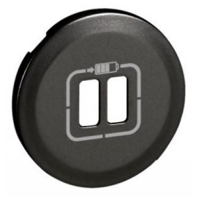 CÉLIANE 2xUSB BURKOLAT, GRAFIT