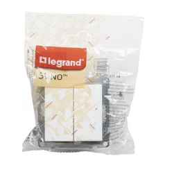 SUNO 106+6 KET.VÁLTÓKAPCSOLÓ R.FEHÉ