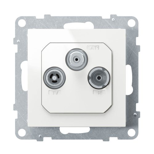 SUNO TV-R-SAT ALJ VÉGZÁRÓ 14dB FEHÉ