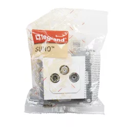 SUNO TV-R-SAT ALJ ÁTMENŐ 14dB FEHÉR