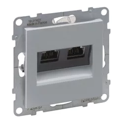 SUNO 2xRJ45 Cat.6 STP ALUMÍNIUM