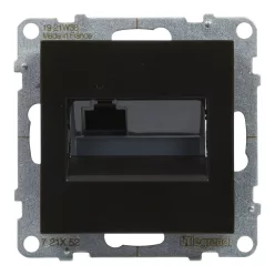 SUNO 1xRJ45 Cat.6 UTP FEKETE