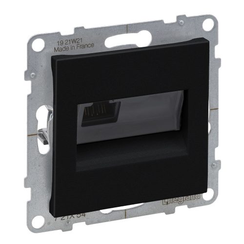 SUNO 1xRJ45 Cat.6A UTP FEKETE