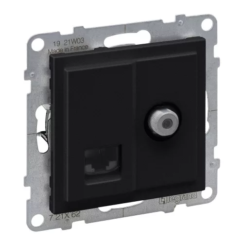 SUNO TV F +RJ45 Cat.6UTP ALJ FEKETE