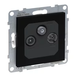 SUNO TV-R-SAT ALJ VÉGZÁRÓ 14dB FEKE