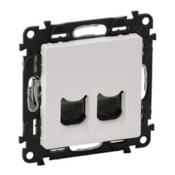 VALENA LIFE 2xRJ45 Cat.6 UTP FEHÉR
