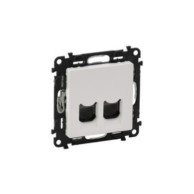 VALENA LIFE 2xRJ45 Cat.5E FTP FEHÉR