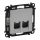 VALENA LIFE 2xRJ45 Cat.5E UTP ALU