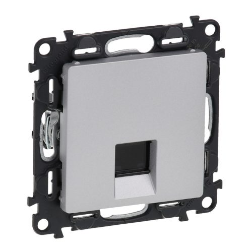 VALENA LIFE 1xRJ45 Cat.6A STP ALU