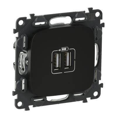 VALENA ALLURE 2xUSB+TÁP.5V-1500mA F