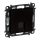 VALENA LIFE 1xRJ45 Cat.6 UTP FEKETE