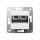 CARIVA TEL. 2XRJ45 CAT6 UTP KN.FH