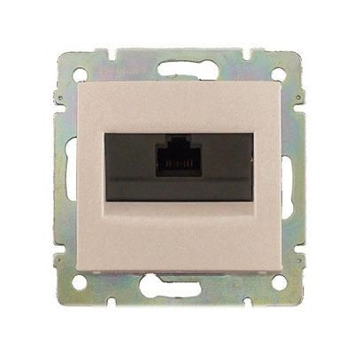 VALENA TEL.1xRJ45 CAT6 UTP E.CSONT