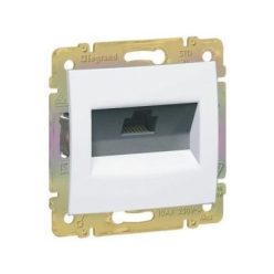 VALENA TEL.1xRJ45 CAT6 UTP FEHÉR