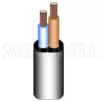 MT (H03VV-F, H05VV-F) PVC szigetelésű 300/300V sodrott réz kábel