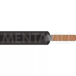 H07V- U  1x 6   FEKETE  MCU