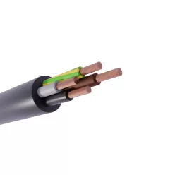 H05VV-F 3x 0,75 mm2 MT FEKETE!(100m)