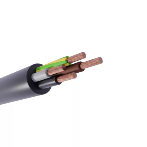 H05VV-F 3x 1 mm2 MT FEKETE! (100m)