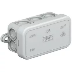 KÖTŐDOBOZ   A 6 IP55  SZÜRKE