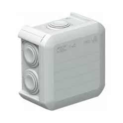 KÖTŐDOBOZ  T40 90x90x52 SZÜRKE