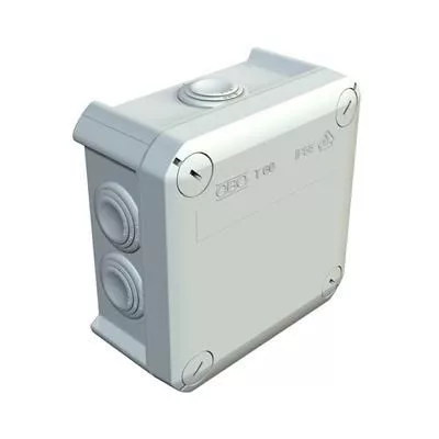 KÖTŐDOBOZ  T60 114x114x57 SZÜRKE