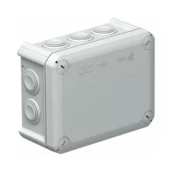 KÖTŐDOBOZ  T100 151x117x67 SZÜRKE