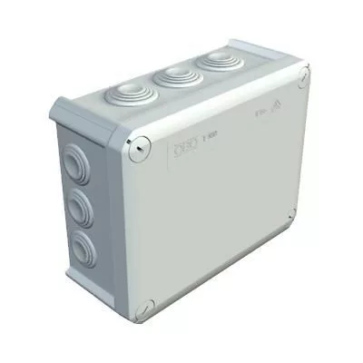 KÖTŐDOBOZ  T160 190x150x77 SZÜRKE