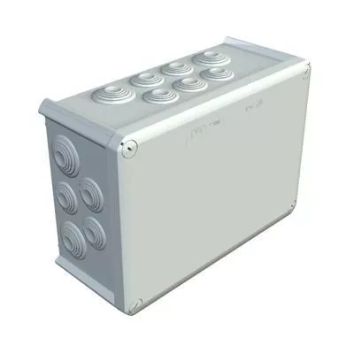 KÖTŐDOBOZ  T350 285x201x120 SZÜRKE