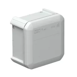 KÖTŐDOBOZ  T40 90x90x52 SZÜRKE