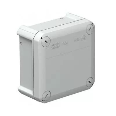 KÖTŐDOBOZ  T60 114x114x57 SZÜRKE