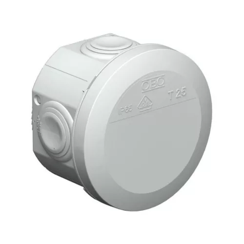 KÖTŐDOBOZ  T25 FR.ÁTM.80x51mm+BV