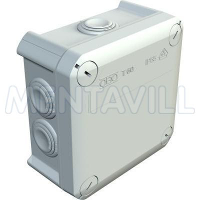 KÖTŐDOBOZ  T60 FR.114x114mm+BEV.
