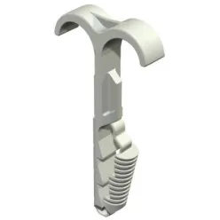 KÁBELRÖGZÍTŐ DUPLA  12-25 V.SZÜRKE