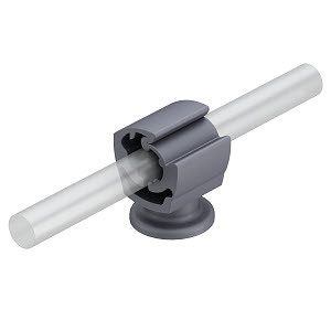 VEZETÉKTARTÓ 20mm/M8 RD8-10