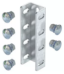 U-OSZLOP ÖSSZEKÖTŐ 200x61 +CSAV.