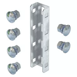 U-OSZLOP ÖSSZEKÖTŐ 195x45 +CSAV.