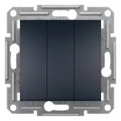 ASFORA HÁRMAS KAPCSOLÓ ANTRACIT