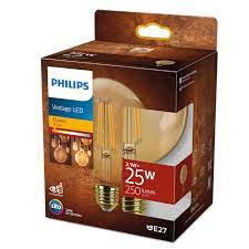 LED E27 dekor glob 3,1W 250lm 1800K